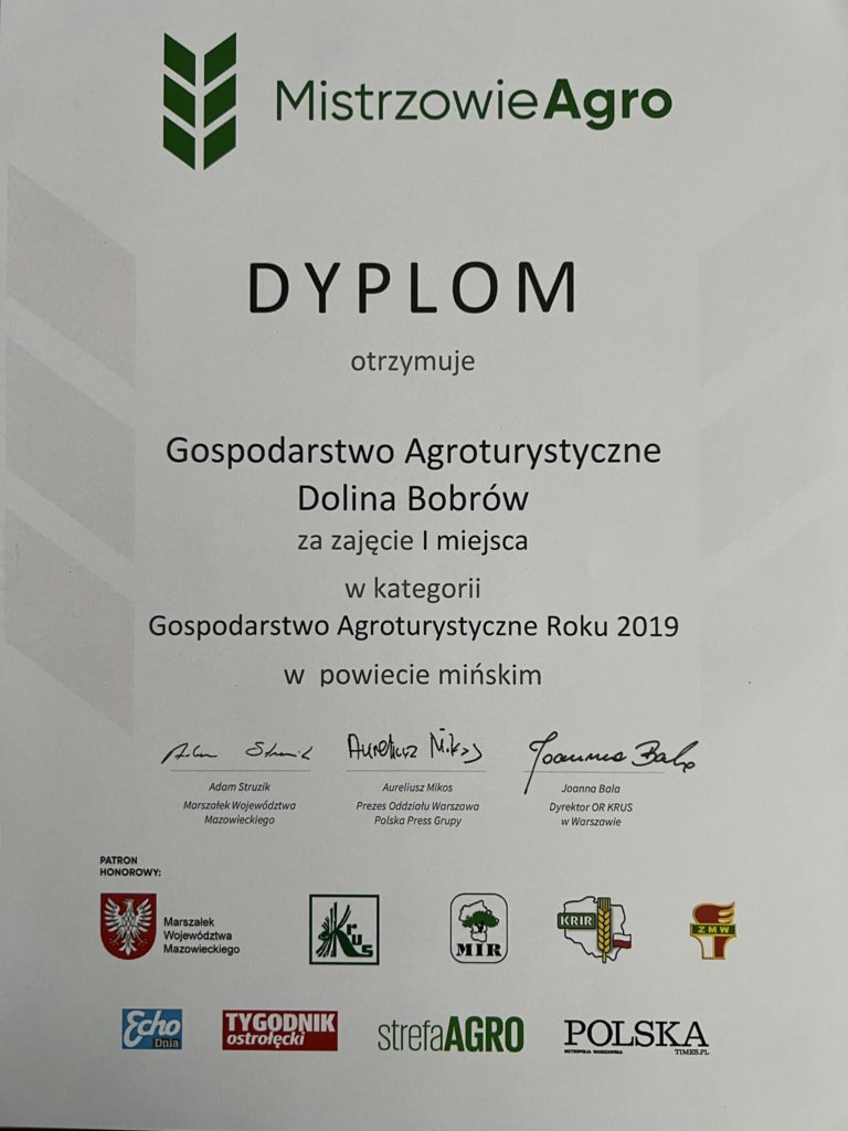 Gospodarstwo Agroturystyczne Dolina Bobrów