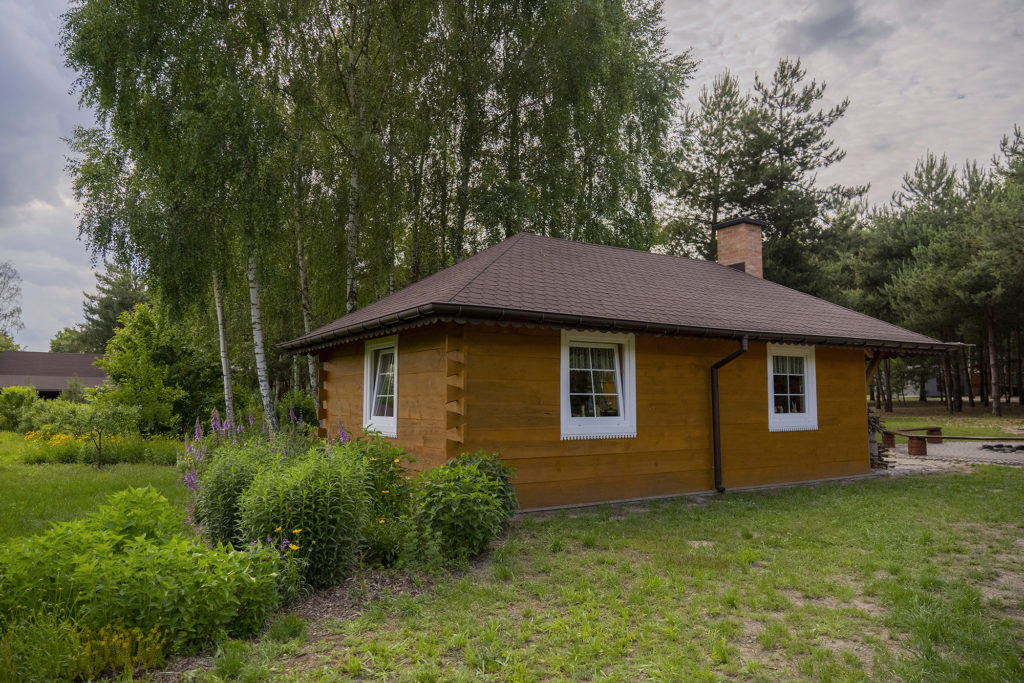 Sala warsztatowa na terenie Gospodarstwa Agroturystycznego Dolina Bobrów